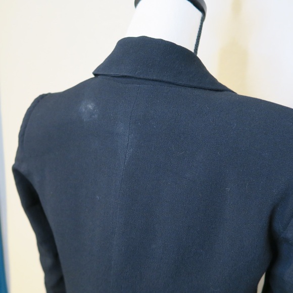 Reformation Button Down Blazer Dress Black Classic - Picture 8 of 11